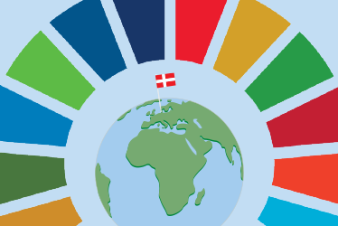 sdg logo med dansk flag