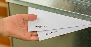 Stemmebokse på valgsted