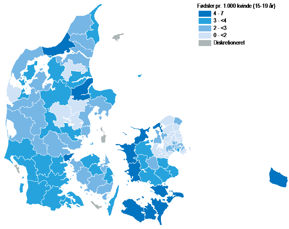 teenagemædre kort