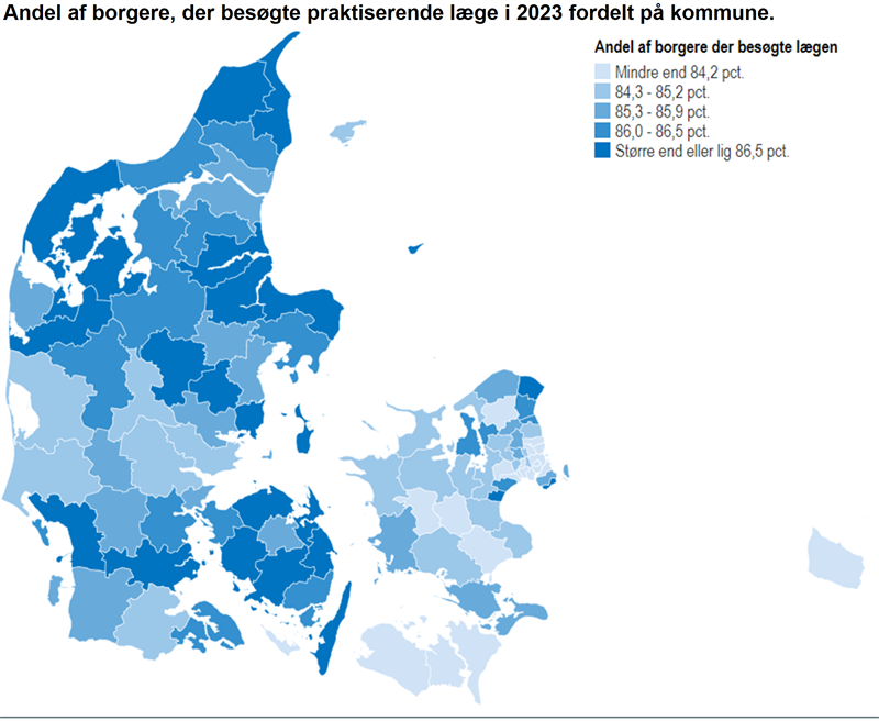 Kommunale forskelle i lægebesøg